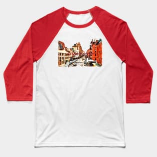 Newyork city art Baseball T-Shirt